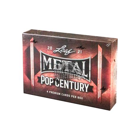 2021 leaf metal pop century hobby box|2021 leaf metal pop century checklist.